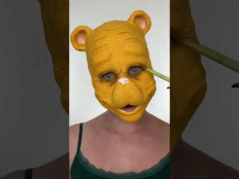 WINNIE THE POOH 😱 inspired makeup! I’m so sorry!