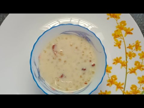 Bellam  tho Saggubiyyam(Sabudana,Jaggery)Payasam in telugu/tasty&simple recipe 😋 Harithas Kitchen