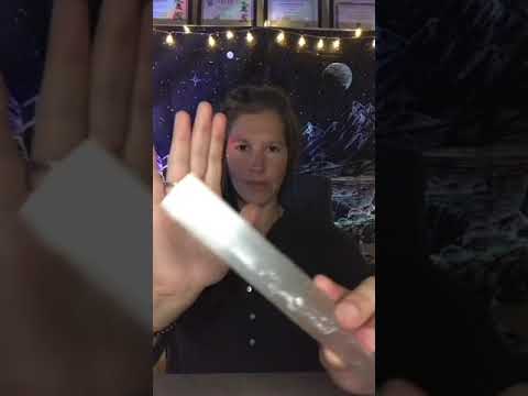 Reiki with selenite for releasing toxic patterns #reiki #energy