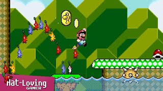 Pikmin... in Super Mario World!