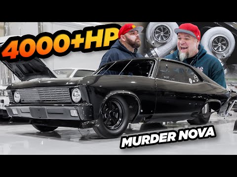 4000+HP Murder Nova New No Prep Kings Build - STREET OUTLAW Garage Tour!