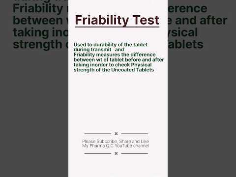 friability