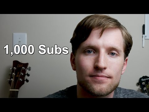 1,000 SUBSCRIBERS!!! Channel Update