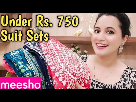 Beautiful Meesho Kurta Sets Haul Starting Rs. 564 only / Neema's Talk