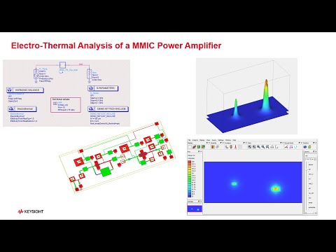 Tuotrial-4: Electro-Thermal analysis of a MMIC PA