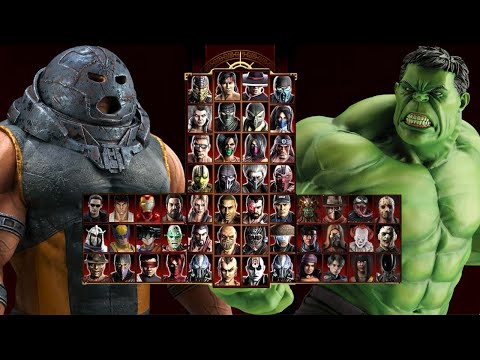 Mortal Kombat 9 - JUGGERNAUT & HULK MARVEL MOD - Expert Tag Ladder - Gameplay @(1080p) - 60ᶠᵖˢ ✔