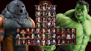 Mortal Kombat 9 - JUGGERNAUT & HULK MARVEL MOD - Expert Tag Ladder - Gameplay @(1080p) - 60ᶠᵖˢ ✔