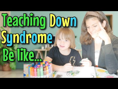 HOW I'M TEACHING DOWN SYNDROME NOW! || Educating, Teaching & Homeschooling Special Needs