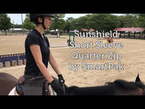 Sunshield Short Sleeve Quarter Zip by SmartPak Review