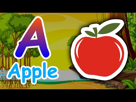 A for Apple B for Ball | A to Z Alphabet Video | abc english