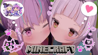 【Minecraft】#あくシオにゃんにゃん ドット絵づくり！！！【湊あくあ/ホロライブ】