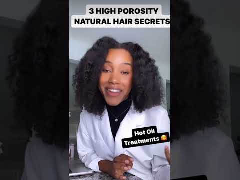 3 HIGH POROSITY NATURAL HAIR SECRETS YOU SHOULD KNOW! #naturalhaircare #haircare #highporosity