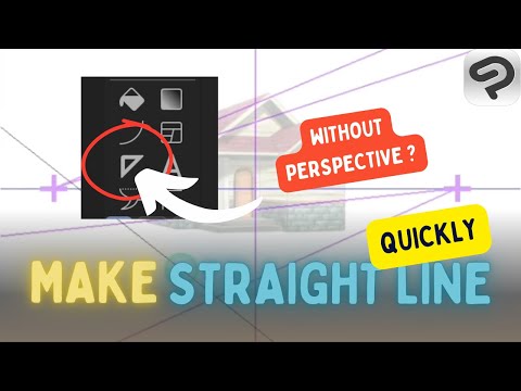 How to Make Straight Line Quickly - Clip Studio Paint Drawing Tutorial