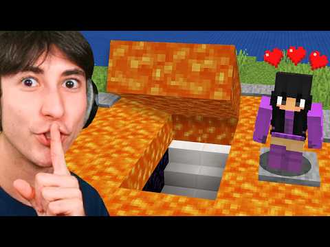 I Fooled My Girlfriend with a Secret Base in Minecraft