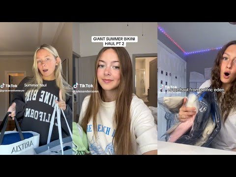 Shopping haul - TikTok compilation 🛍️😋