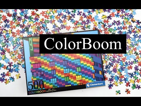 My First ColorBoom Collection Jigsaw Puzzle - Squares from Clementoni