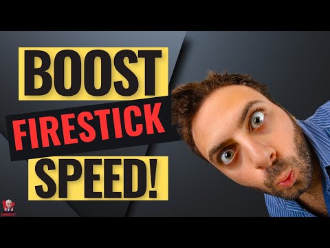 QUICK FIRESTICK SPEED BOOST WITH THESE SIMPLE STEPS