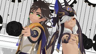 【MMD Genshin 原神】レゾンデイトル・カレイドスコウプ【Sethos/Cyno】