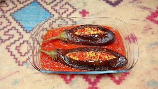 I could decipher by eating this eggplant! Simple, delicious and filling recipe?