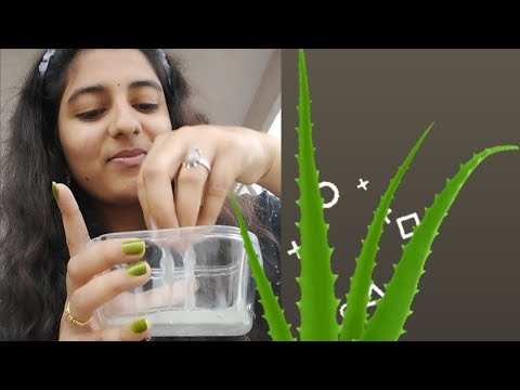 Aloe vera face pack //Aloevera jell //benefits of Aloevera #be_trainee #shorts #skincare #alovera