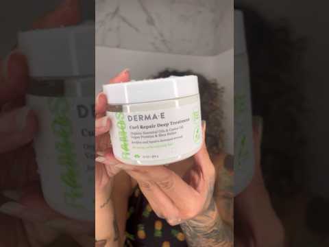 Affordable Curly Hair Products with Clean Ingredients by DermaE & Alba Ramos!