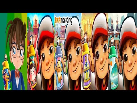 Subway Surfers CHINESE Version Edogawa Conan Unlocked (Detective Conan Surfer) Characters Unlocked