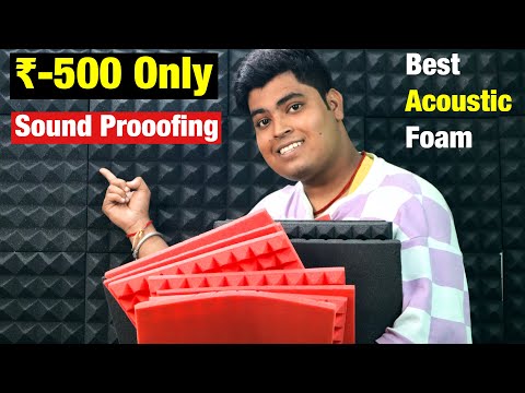 Cheap And Best Acoustic Foam | Echo ग़ायब Room से