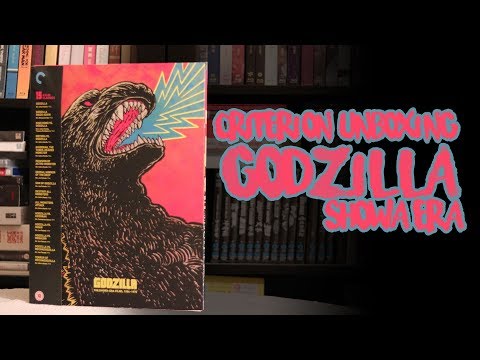 Criterion Unboxing - Godzilla Showa-era Boxset