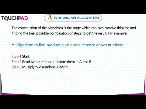 Writing an Algorithm|𝐂𝐡 08 |Plus 𝐕𝐞𝐫3.𝟏|𝐂𝐥𝐚𝐬𝐬 𝟎6