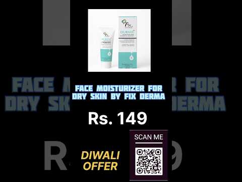 Affordable Face Moisturizer Cream For Dry Skin Under 150 On Flipkart #fixderma #facemoisturizer