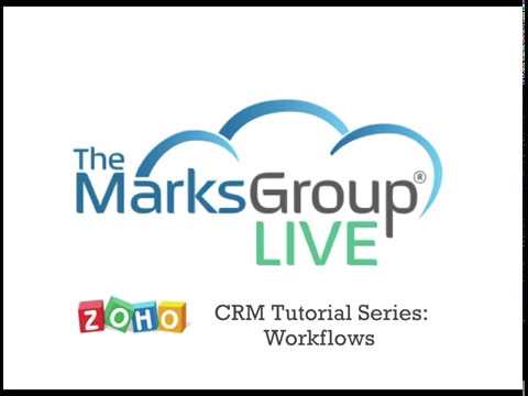 Zoho CRM Tutorial: Workflows