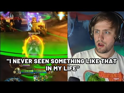 Soda Reacts to Mage Killing 50 Players At The Same Time in WoW!