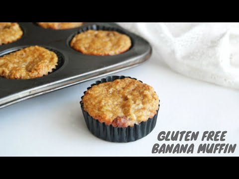 Gluten Free Banana Muffin || Almond flour Muffin || Asheescookbook