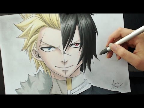 Speed Drawing - Sting | Rogue (Fairy Tail)