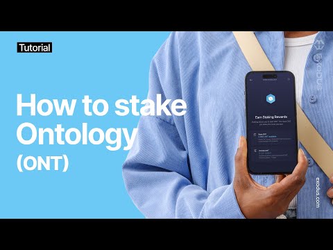 How to stake Ontology ONT / Ontology Staking Tutorial