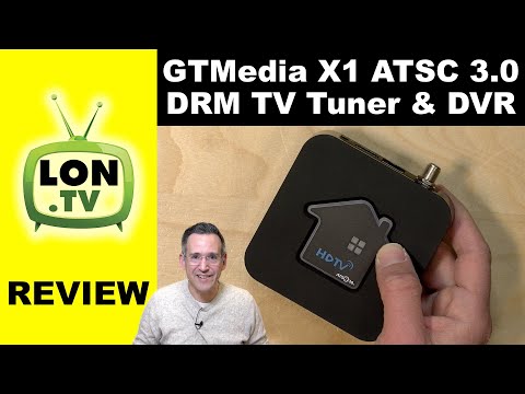 GTMedia Converter X1 Review - DRM Compatible ATSC 3 TV Tuner, DVR and Streaming Box