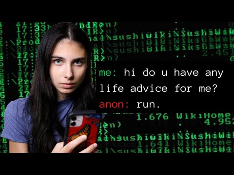 i asked strangers on the dark web for life advice