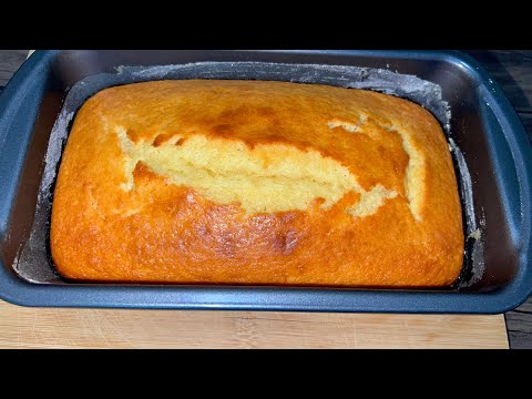 Easy Cake Recipe for Beginners | Fluffy and Moist Cake | So Delicious!