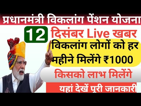 Viklang Pension Yojana 2024 : इन लोगों को सरकार दे रही है ₹1000 प्रति माह, जानें कौन कर सकता हैं