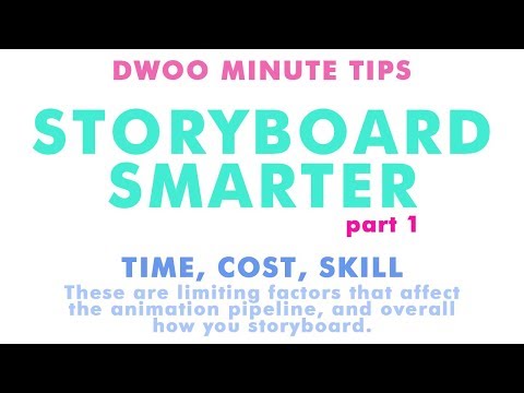 Dwoo Minute Tip - Storyboard Smarter: part 1