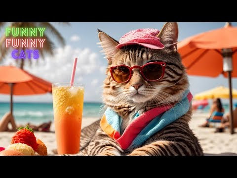 Funniest Cat Videos in The World😹Funny Cat Videos Compilation😺 Funny Cat Videos Try Not To Laugh #95