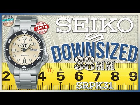 Fun Size Seiko! | Seiko Mid-Sized 38mm SRPK31 | Same Watch Just A Smaller Size!