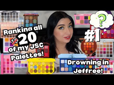 Jeffree Star Cosmetics Palette Ranking 2023 + GIVEAWAY