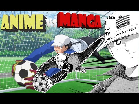 Wakabayashi Genzo Catch all Shots from Japan Manga vs Anime Captain Tsubasa S2 #anime #football