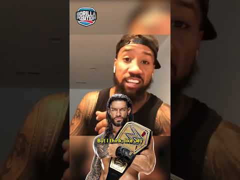 "Roman's a BEAST!" Jey Uso on MAJOR match with Roman Reigns! #wwe #romanreigns #summerslam #shorts