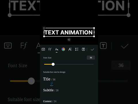 Text Animation - Vn Video Editor Mini Tutorial Part 7