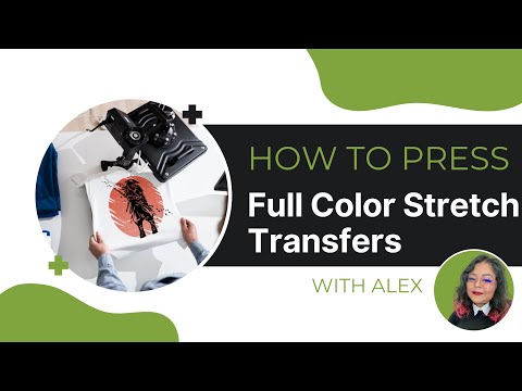 Full Color Stretch Transfers: How to Press Tutorial | Awkward Styles [2024]