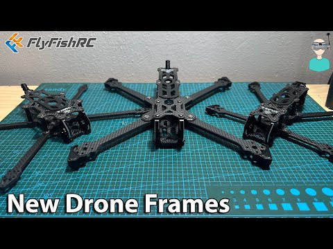 FlyFishRC FIFTY5 / TONY5 / Atlas 4 LR Frames - Build & Overview