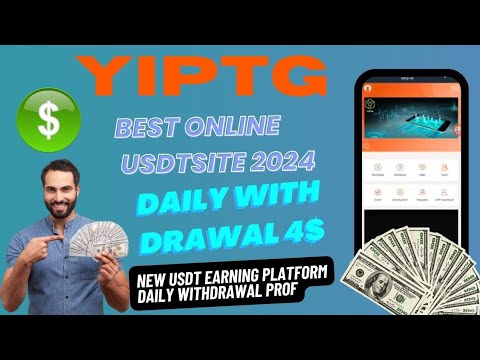 New Online Earning USDT Platform Best investment site Daily withdrawal 1.5$