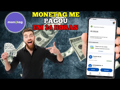 A MONETAG PAGOU R$300 EM 24 HORAS PROVA DE PAGAMENTO